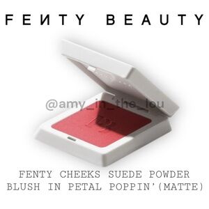 Fenty Cheeks Suede Powder Blush in Petal Poppin’ by Fenty Beauty